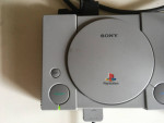 sony playstation mini classic console (2) with two controllers