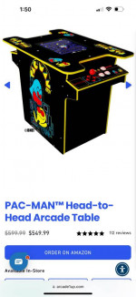 Arcade Up PacMan Table Top