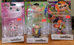 Nintendo Amiibo figures Pokémon Mario Zelda Splatoon Megaman Ash
