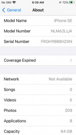 iPhone SE 64GB Unlock
