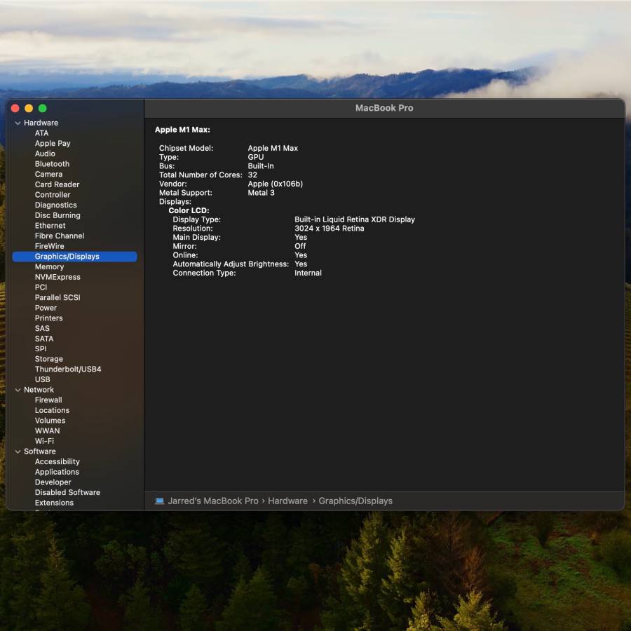 MacBook Pro M1 Max