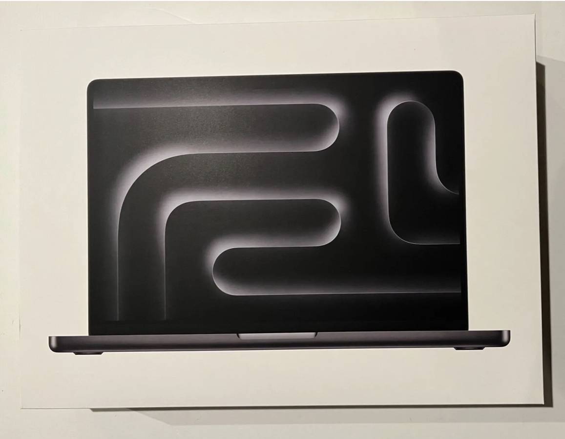Brand New Apple 14” MacBook Pro M3 Max 64GB RAM, 2TB SSD Space Black