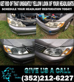 MOBILE AUTO DETAILING, HEADLIGHT RESTORATION & MORE!