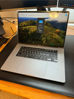 Macbook Pro 16-inch, 2019 i7 16GB RAM 2.6 GHz 6-Core Intel