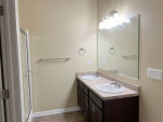 Master bathroom w/double sinks, walk in closet, 2 car garage