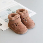 Winter children's boots with Velcro