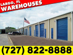 1,800sf: INDUSTRIAL WAREHOUSE W/OFFICE & BATHROOM/ LARGO/CLEARWATER