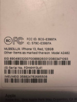New unopened iphone 13 Red 128gb