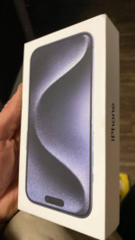 Brand new & factory sealed iPhone 15 pro 128gb midnight blue 4 verizon