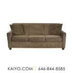 Raymour & Flanigan Track Arm Sofa and Ottoman  (Was 1500)