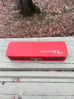 Three Harmonicas: one Hohner 64 Chromonica + two Hohner Marine Band