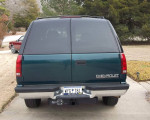 Rear view of a 1996 Chevrolet Tahoe LT RWD parked, showcasing its clean design and condition.