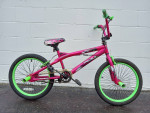 Girls full size BMX bike 20"