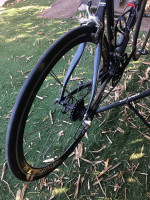 2009 LOOK 566 full carbon road bike Dura Ace 57 cm.