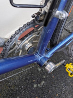 O’Brien road bike, 60cm, triathlon bars
