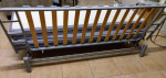 QUEEN SIZE FUTON SOFA BED FRAME WITH FIRM MATTRESS