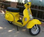 1981 Vespa, electric motor conversion