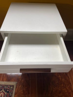 MCM Style 2 Drawer Accent Table