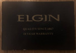 ELGIN Gold Plated Pocket Watch