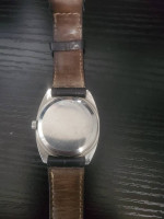 🔥RARE VINTAGE Tissot Seastar T870970 Date Leather Strap 36mm Watch