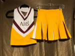 Vintage 1990's Ankeny Hawks High School Cheerleading Uniform