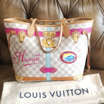 LOUIS VUITTON DAMIER AZUR SUMMER TRUNKS HAWAII NEO NEVERFULL MM