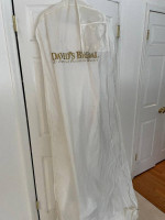 David’s Bridal Wedding Dress, Size 8, Delivery?