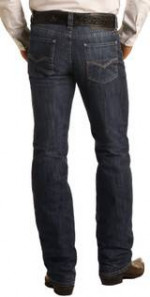 Rock & Roll Slim Fit Stretch Straight Bootcut Jeans
