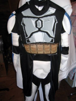 Star Wars Trooper Costume, Helmet Mask, Light Sabers, Laser Guns...
