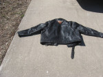 Black Leather Motorcycle Jacket