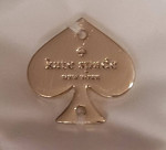 New KATE SPADE New York White Quilted Puffer Pouch 16” x11.5”