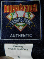 Mens Cooperstown Dreams Park Authentic S/S Pull Over Windbreaker, Sz S