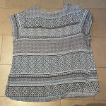 Jones New York V-neck short sleeve top - Plus Size 1x