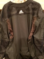 Hockey Jersey Mens NHL Adidas Black Long Sleeve XL NEW