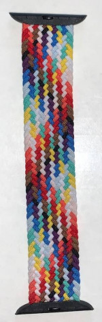 NEW MULTI COLOR BRAIDED SOLO LOOP APPLE WATCH BAND 42/ 44/45mm