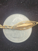 Early 20th Century 18k Yellow Gold Pocket Watch Chain! 15 in.