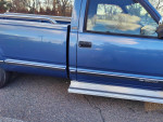 1991 Chevy Silverado C1500 pickup truck in blue, featuring 8-foot bed, clean interior, and new tires.