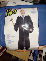 Costume wigs and judge robes