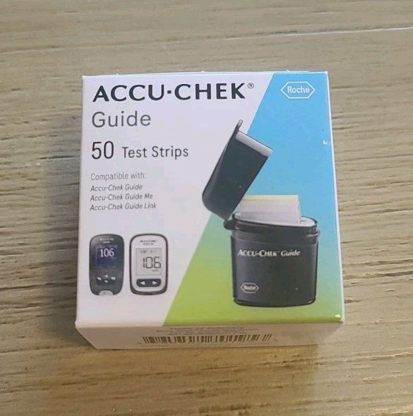 Accu-Chek Guide Diabetic Blood Glucose Test Strips 50