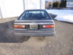 Rear view of a 1986 Honda Accord LXI with 89,818 original miles, in excellent condition.