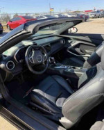 Interior view of a 2017 Chevrolet Camaro 1LS featuring sporty design and modern technology.