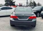 2013 Honda Accord EX-L V-6 in gray color, parked among other vehicles, excellent condition with low mileage