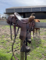 16” Oliver Will James Saddle – Excellent Condition – Built to Ride