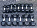 Dumbells full set