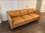 west elm's Hamilton Leather Sofa.