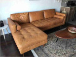 Leather L-Shape Sofa