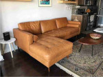 Leather L-Shape Sofa