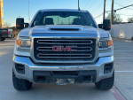 Front view of a 2018 GMC Sierra 2500HD with a clean exterior and powerful Duramax engine.