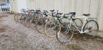 Vintage road bike collection