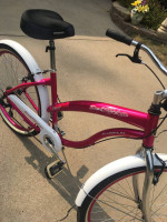 Literally brand new metallic hot pink